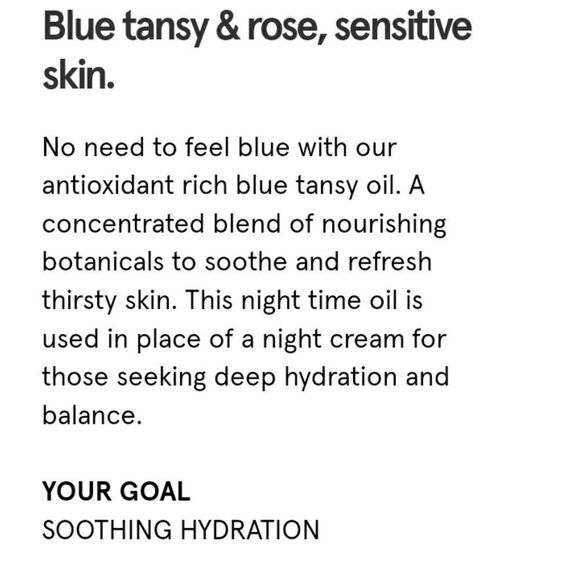 ACURE Seriously Soothing Blue Tansy Night Oil NWT - Picture 4 of 10